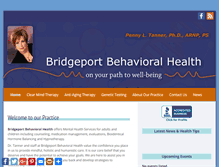 Tablet Screenshot of bridgeportbehavioralhealth.com